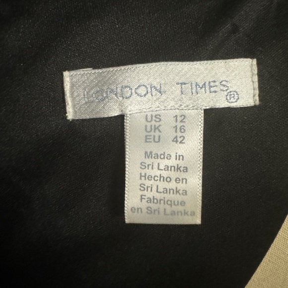 London Times Cheetah Print Dress - Picture 5 of 5